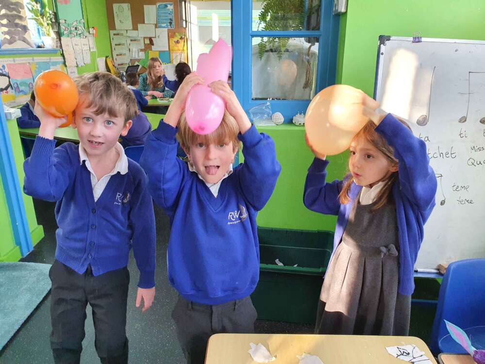 Year 2 Hair-Raising Science!