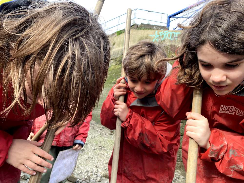 Year 5 and 6’s Visit to Deptford Creek 31-01-20