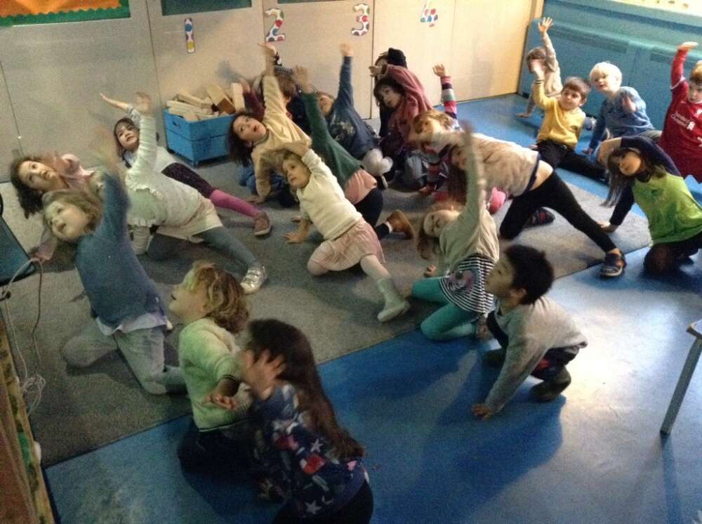 Nursery Class’ Rainy Day Yoga