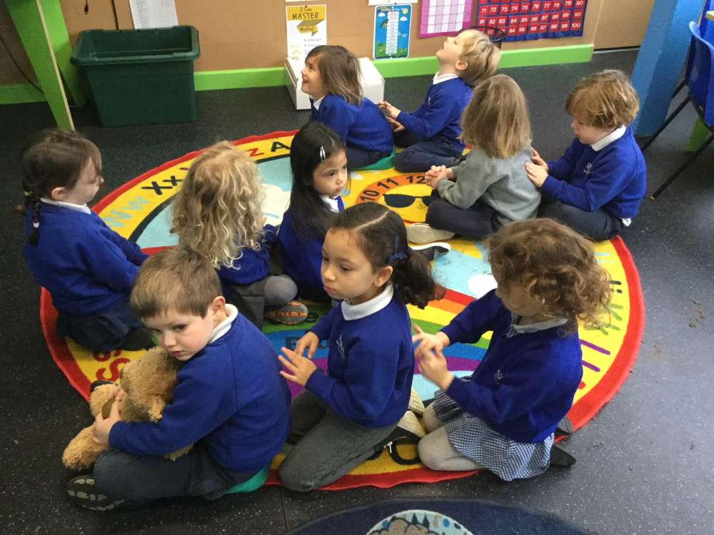 Reception Class – Peer Massage Mondays