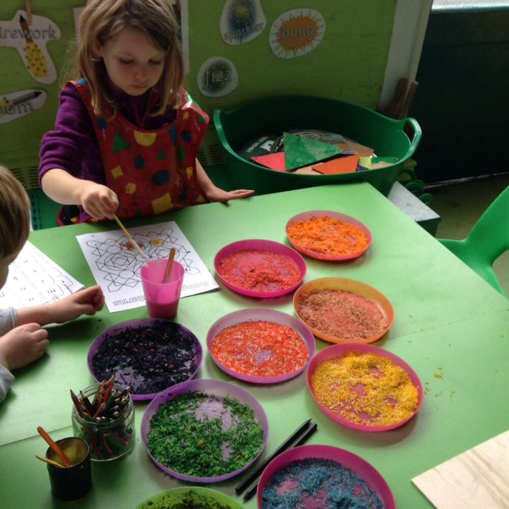 Reception Class Learnt About Diwali